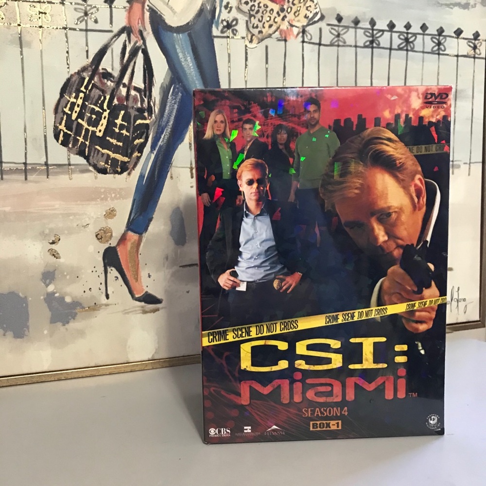 CSI Miami season 4, box 1